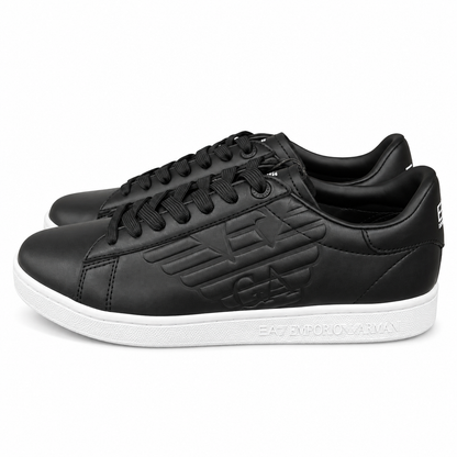 Zapatillas EA7 Emporio Armani Negras con Suela Blanca