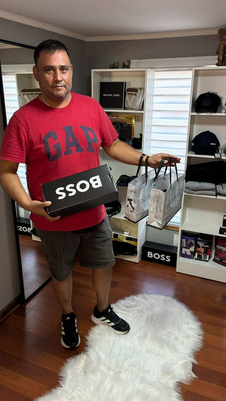 Cliente de EXCLUSIV con su selección