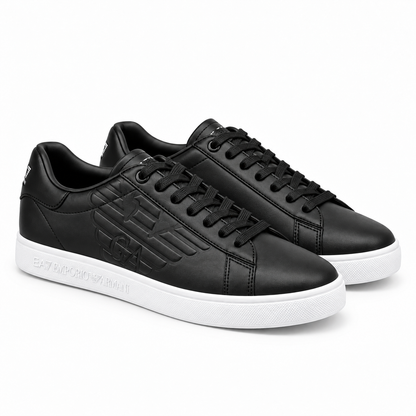 Zapatillas EA7 Emporio Armani Negras con Suela Blanca