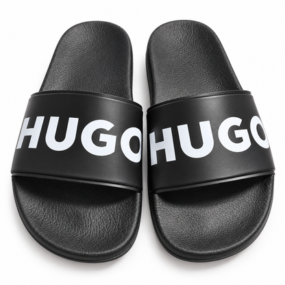 Chalas HUGO negras, vista frontal