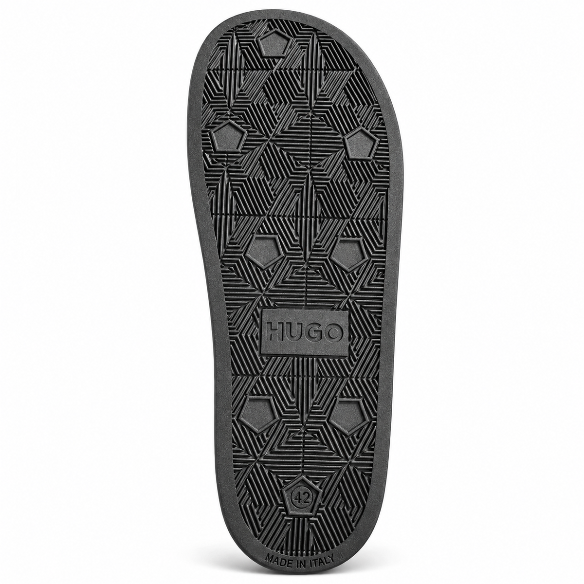 Suela de chalas HUGO negras talla 42