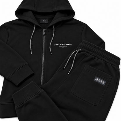 Detalles del conjunto Armani Exchange negro