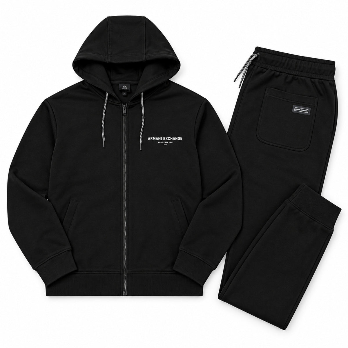 Conjunto Armani Exchange negro para hombre
