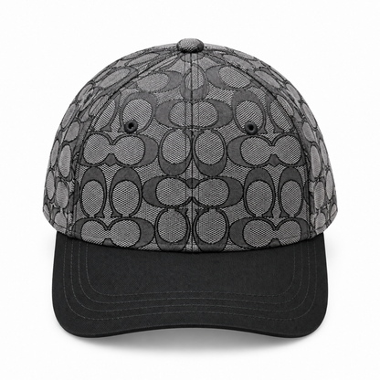 Gorro Coach Signature negro vista frontal