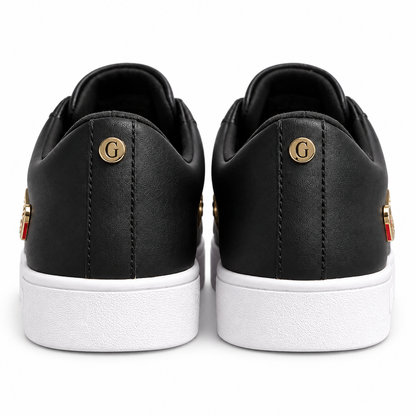 Zapatillas Guess negras, vista posterior